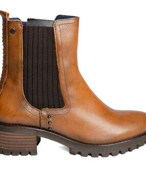 Dorking Fluchos Brown Leather Boots Size 40
